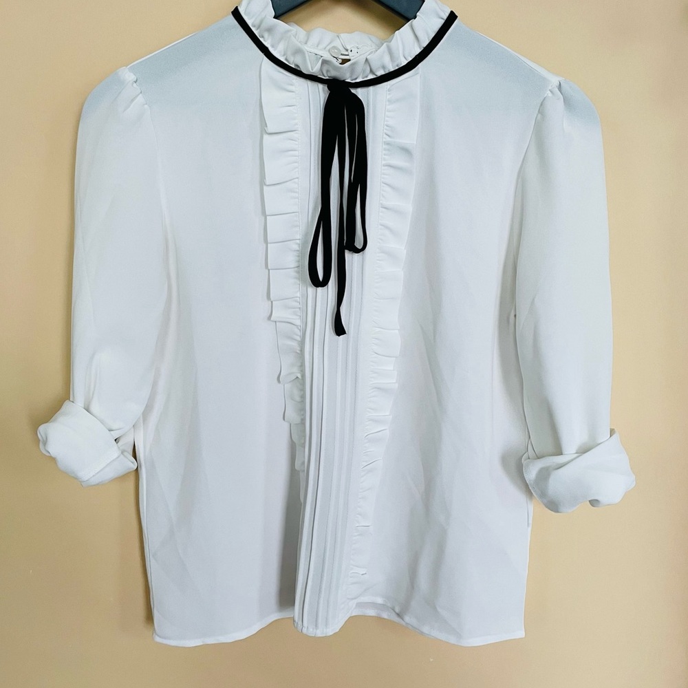 White gossip girl top (Waldorf)